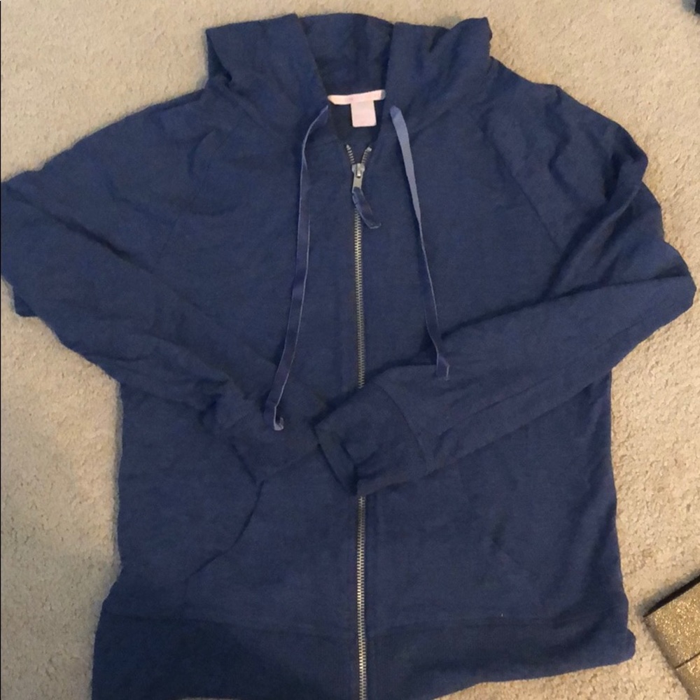 Victorias secret zip hoodie- small